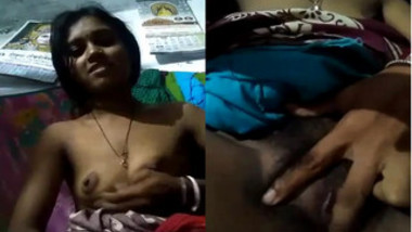 Guys are keen to see small tits and Indian girl doesn't make them wait